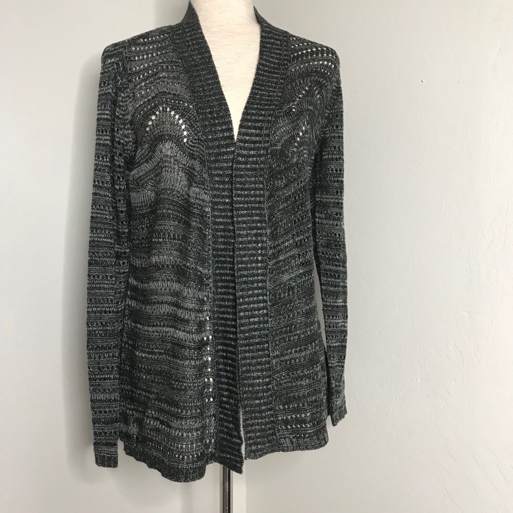 Belldini Grey Open Front Cardigan